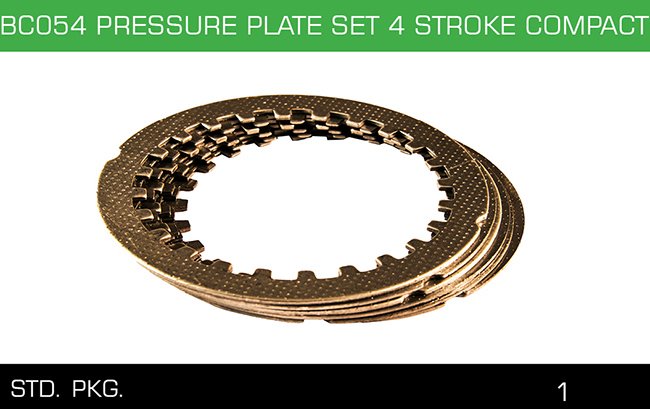 BC054 PRESSURE PLATE SET 4 STROKE COMPACT